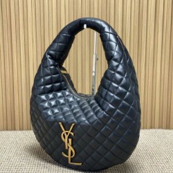 Borsa hobo Icare YSL Saint Laurent in nappa nera Borsa hobo Icare YSL Saint Laurent in nappa nera