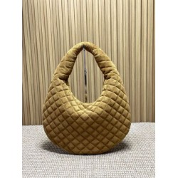 Borsa hobo Icare YSL Saint Laurent in camoscio giallo