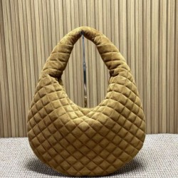 Borsa hobo Icare YSL Saint Laurent in camoscio giallo