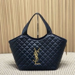 Borsa tote media Icare classico YSL Saint Laurent nera