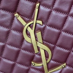 Borsa tote media Icare classico YSL Saint Laurent rossa