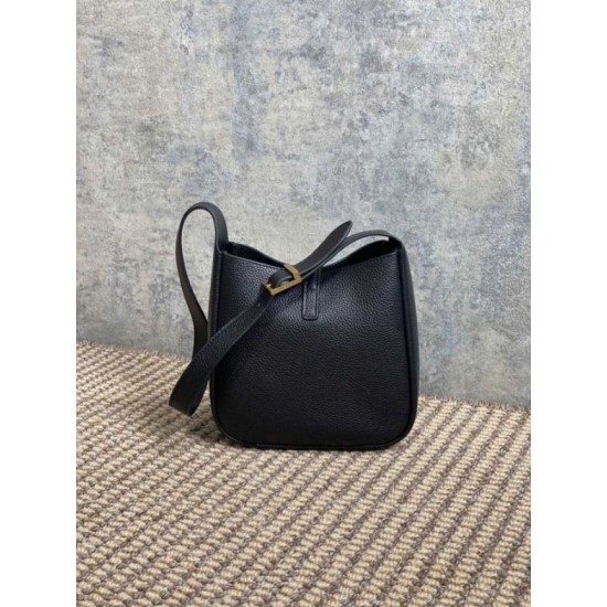 Replica Borsa hobo mini morbida YSL Saint Laurent Le 5 À 7 Nera Imitazioni Falso
