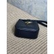 Replica Borsa hobo mini morbida YSL Saint Laurent Le 5 À 7 Nera Imitazioni Falso