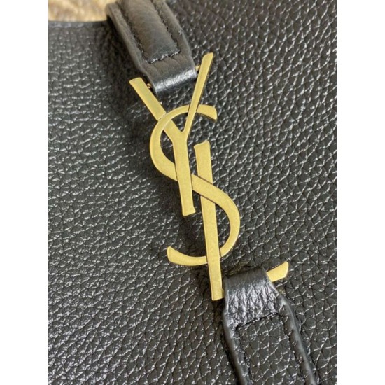 Replica Borsa hobo mini morbida YSL Saint Laurent Le 5 À 7 Nera Imitazioni Falso