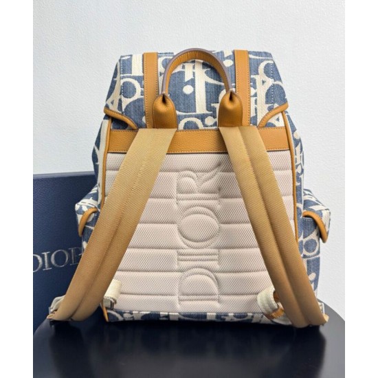 Replica Zaino Dior Hit the Road Dior Oblique denim jacquard Blu Imitazioni Falso Replica Zaino Dior Hit the Road Dior Oblique denim jacquard Blu Imitazioni Falso