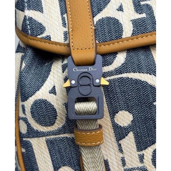 Replica Zaino Dior Hit the Road Dior Oblique denim jacquard Blu Imitazioni Falso Replica Zaino Dior Hit the Road Dior Oblique denim jacquard Blu Imitazioni Falso