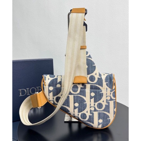 Replica Borsa Saddle Dior Dior Oblique denim jacquard Blu Imitazioni Falso Replica Borsa Saddle Dior Dior Oblique denim jacquard Blu Imitazioni Falso