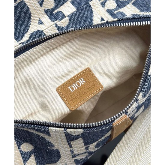 Replica Borsa Saddle Dior Dior Oblique denim jacquard Blu Imitazioni Falso Replica Borsa Saddle Dior Dior Oblique denim jacquard Blu Imitazioni Falso