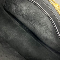 Borsa a tracolla Celine Ava Triomphe Half Moon Nera Borsa a tracolla Celine Ava Triomphe Half Moon Nera