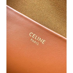 Borsa a mano Celine Teen Honorine Caffè scuro
