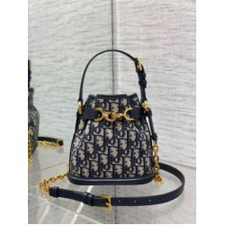 Dior C'est Small Bag Blue Oblique Jacquard Dior C'est Small Bag Blue Oblique Jacquard