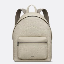 Dior Rider 2.0 Zaino con cerniera Beige Gravity
