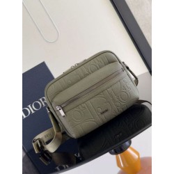 Dior Rider 2.0 Borsa a tracolla con cerniera Khaki Gravity