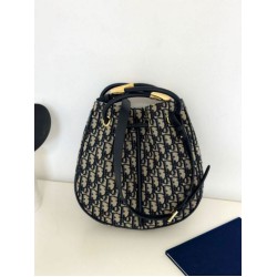 Borsa media Dior Nolita Jacquard blu Dior Oblique Borsa media Dior Nolita Jacquard blu Dior Oblique