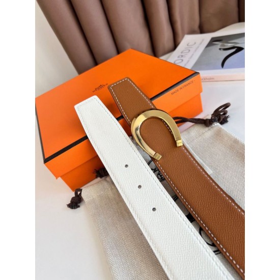 Replica Cintura Hermès Luck reversibile, 38 mm, pelle di vitello Epsom Oro e Bianco imitazione Falso Replica Cintura Hermès Luck reversibile, 38 mm, pelle di vitello Epsom Oro e Bianco imitazione Falso
