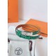 Replica Cintura Hermès Kelly 18 in alligatore lucido color malachite imitazione Falso Replica Cintura Hermès Kelly 18 in alligatore lucido color malachite imitazione Falso