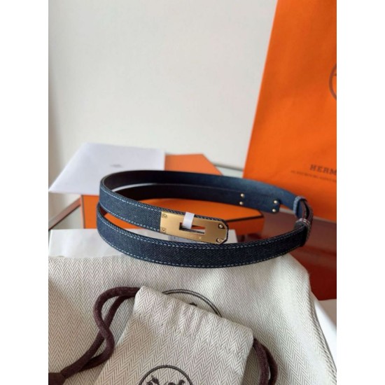Replica Cintura Hermès Kelly Jean 18 in denim ed Epsom imitazione Falso Replica Cintura Hermès Kelly Jean 18 in denim ed Epsom imitazione Falso