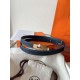 Replica Cintura Hermès Kelly Jean 18 in denim ed Epsom imitazione Falso Replica Cintura Hermès Kelly Jean 18 in denim ed Epsom imitazione Falso