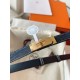 Replica Cintura Hermès Kelly Jean 18 in denim ed Epsom imitazione Falso Replica Cintura Hermès Kelly Jean 18 in denim ed Epsom imitazione Falso