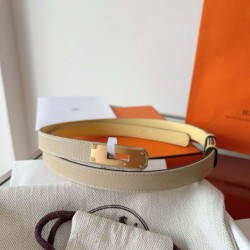 Cintura Hermès Kelly 18 in tela Officier ed Epsom Cintura Hermès Kelly 18 in tela Officier ed Epsom