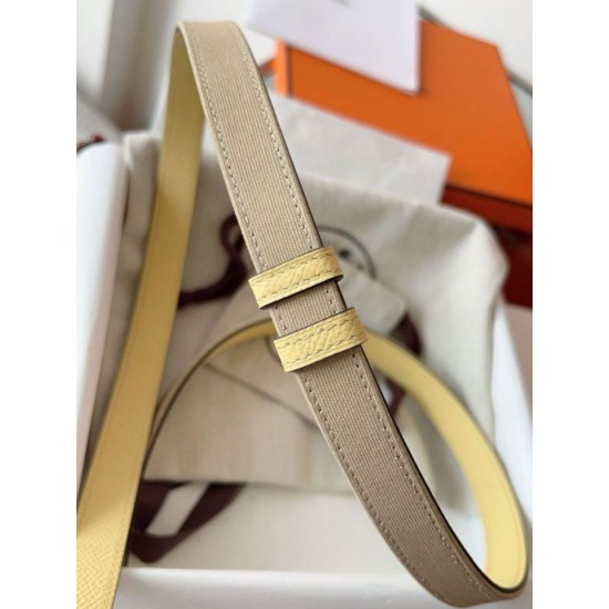 Replica Cintura Hermès Kelly 18 in tela Officier ed Epsom imitazione Falso Replica Cintura Hermès Kelly 18 in tela Officier ed Epsom imitazione Falso