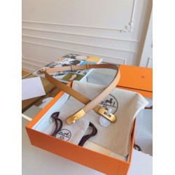 Cintura Hermès Kelly 18 Biscuit Epsom