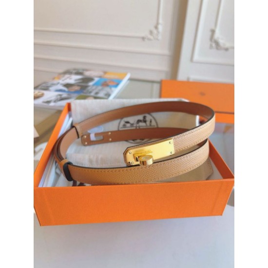 Replica Cintura Hermès Kelly 18 Biscuit Epsom imitazione Falso
