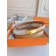 Replica Cintura Hermès Kelly 18 Biscuit Epsom imitazione Falso