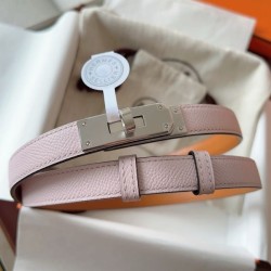 Replica Cintura Hermès Kelly 18 Malva Chiaro Epsom imitazione Outlet