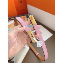 Cintura Hermès Kelly 18 Rosa Epsom