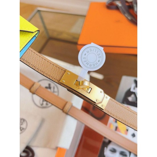 Replica Cintura Hermès Kelly Pocket 18 Biscuit e Pelle di Vitello Epsom Soufré imitazione Falso Replica Cintura Hermès Kelly Pocket 18 Biscuit e Pelle di Vitello Epsom Soufré imitazione Falso
