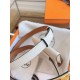 Replica Cintura Hermès Kelly Pocket 18 in vitello Epsom bianco imitazione Falso Replica Cintura Hermès Kelly Pocket 18 in vitello Epsom bianco imitazione Falso