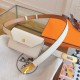 Replica Cintura Hermès Kelly Pocket 18 in vitello Epsom bianco imitazione Falso Replica Cintura Hermès Kelly Pocket 18 in vitello Epsom bianco imitazione Falso