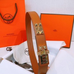 Replica Cintura Hermès Collier de Chien 32 Oro Epsom Vitello imitazione Outlet