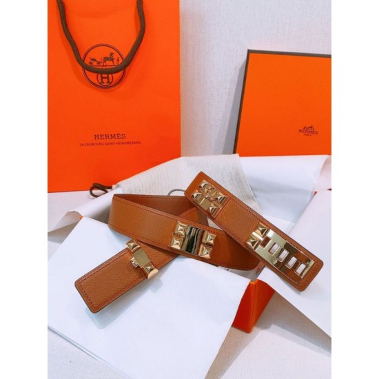 Replica Cintura Hermès Collier de Chien 32 Oro Epsom Vitello imitazione Falso Replica Cintura Hermès Collier de Chien 32 Oro Epsom Vitello imitazione Falso
