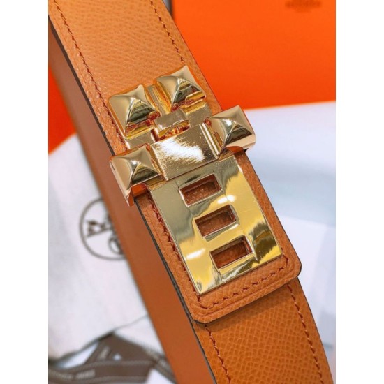 Replica Cintura Hermès Collier de Chien 32 Oro Epsom Vitello imitazione Falso Replica Cintura Hermès Collier de Chien 32 Oro Epsom Vitello imitazione Falso