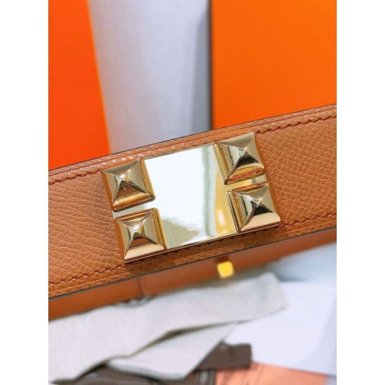 Replica Cintura Hermès Collier de Chien 32 Oro Epsom Vitello imitazione Falso Replica Cintura Hermès Collier de Chien 32 Oro Epsom Vitello imitazione Falso
