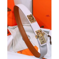 Cintura Hermès Collier de Chien 32 Malva Chiaro Epsom