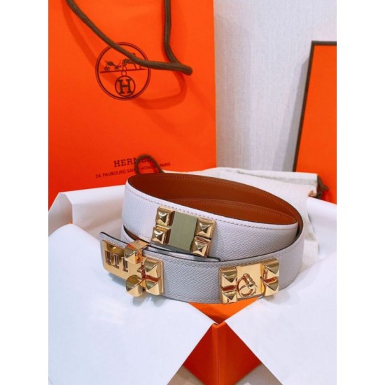 Replica Cintura Hermès Collier de Chien 32 Malva Chiaro Epsom imitazione Falso Replica Cintura Hermès Collier de Chien 32 Malva Chiaro Epsom imitazione Falso