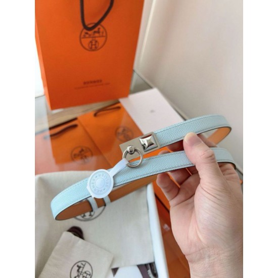 Replica Cintura Hermès Rivale 18 in pelle di vitello Epsom Blu Brume imitazione Falso Replica Cintura Hermès Rivale 18 in pelle di vitello Epsom Blu Brume imitazione Falso