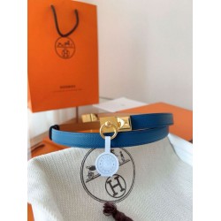 Replica Hermès Rivale 18 Belt in Vitello Epsom Blu imitazione Outlet Replica Hermès Rivale 18 Belt in Vitello Epsom Blu imitazione Outlet