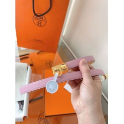 Replica Cintura Hermès Rivale 18 in vitello Epsom color malva Sylvestre imitazione Outlet