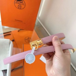 Replica Cintura Hermès Rivale 18 in vitello Epsom color malva Sylvestre imitazione Outlet