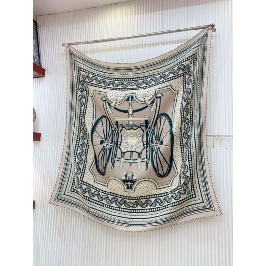 Replica Scialle Hermès Tourterelle Phaeton's Wheels Bandana 140 imitazione Falso Replica Scialle Hermès Tourterelle Phaeton's Wheels Bandana 140 imitazione Falso