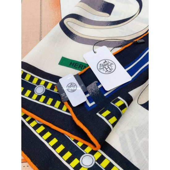 Replica Scialle Hermès Bianco Equestrian Letters 140 imitazione Falso Replica Scialle Hermès Bianco Equestrian Letters 140 imitazione Falso