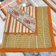 Replica Scialle da dressage Tressage Hermes arancione 140 imitazione Falso Replica Scialle da dressage Tressage Hermes arancione 140 imitazione Falso
