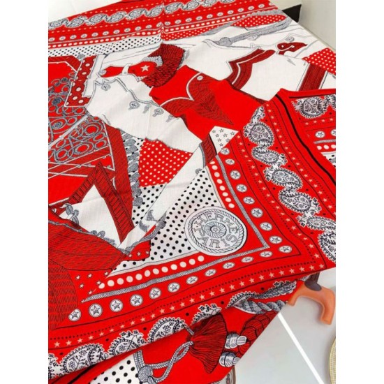 Replica Scialle Bandana Hermes Zuavi e Draghi Rossi 140 imitazione Falso Replica Scialle Bandana Hermes Zuavi e Draghi Rossi 140 imitazione Falso