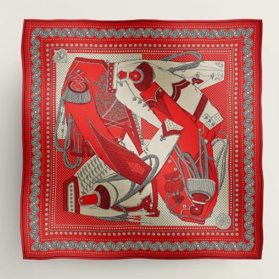 Replica Scialle Bandana Hermes Zuavi e Draghi Rossi 140 imitazione Falso Replica Scialle Bandana Hermes Zuavi e Draghi Rossi 140 imitazione Falso