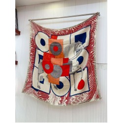 Scialle Hermès Cavalier en Formes Grenadine 140
