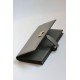 Replica Portafoglio Hermes Bearn lungo fatto a mano Etain Swift in pelle di vitello imitazione Falso Replica Portafoglio Hermes Bearn lungo fatto a mano Etain Swift in pelle di vitello imitazione Falso
